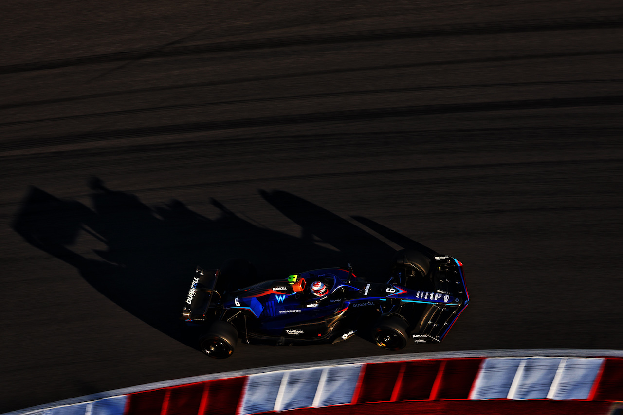 GP STATI UNITI, Nicholas Latifi (CDN) Williams Racing FW44.
21.10.2022. Formula 1 World Championship, Rd 19, United States Grand Prix, Austin, Texas, USA, Practice Day.
 - www.xpbimages.com, EMail: requests@xpbimages.com © Copyright: Coates / XPB Images