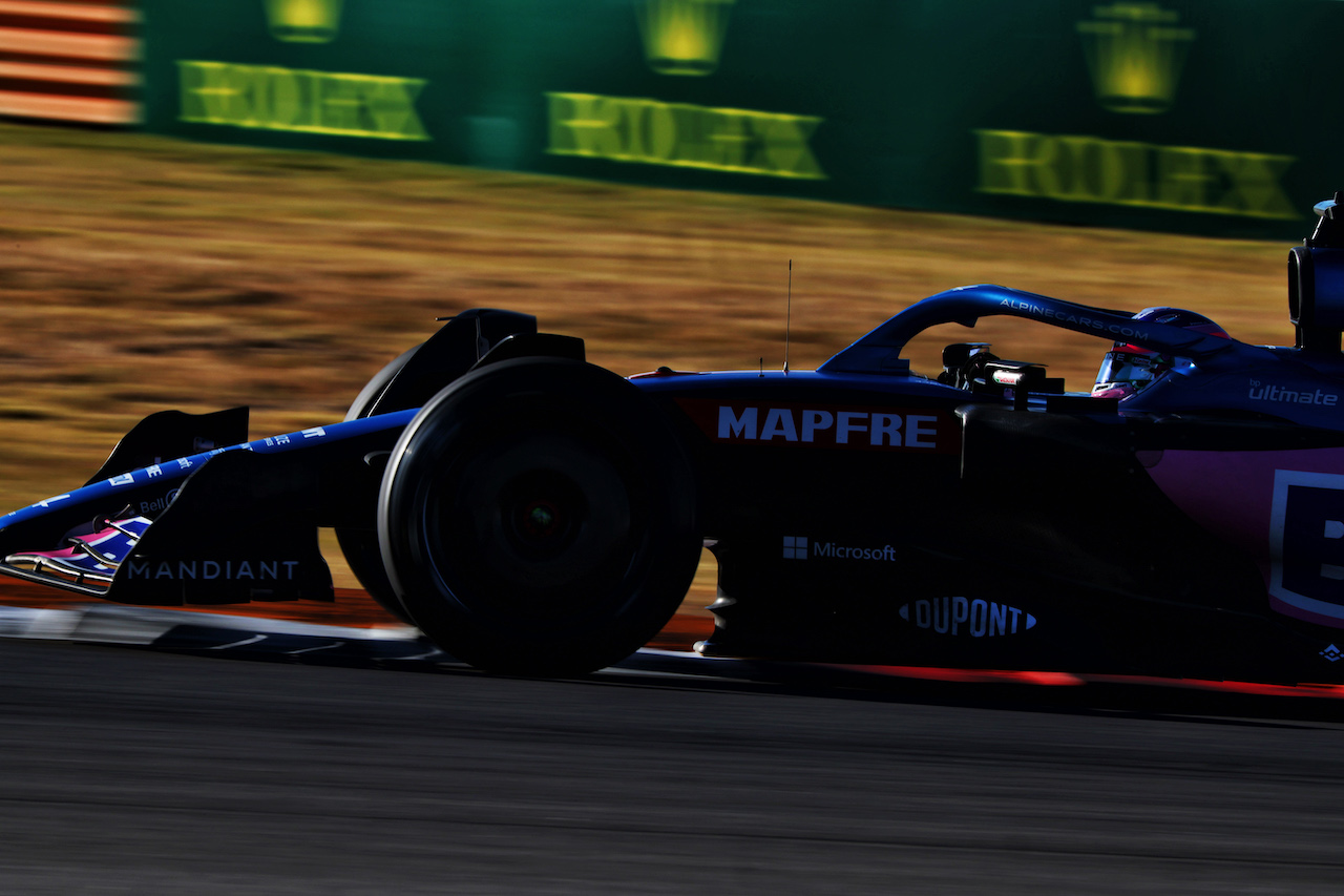 GP STATI UNITI, Fernando Alonso (ESP) Alpine F1 Team A522.
21.10.2022. Formula 1 World Championship, Rd 19, United States Grand Prix, Austin, Texas, USA, Practice Day.
 - www.xpbimages.com, EMail: requests@xpbimages.com © Copyright: Coates / XPB Images