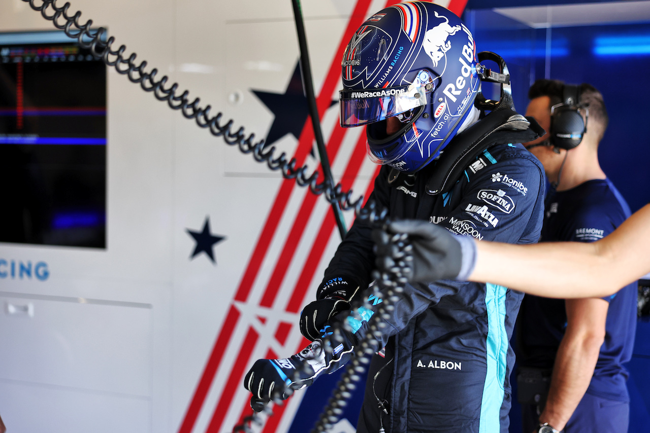 GP STATI UNITI, Alexander Albon (THA) Williams Racing.
21.10.2022. Formula 1 World Championship, Rd 19, United States Grand Prix, Austin, Texas, USA, Practice Day.
- www.xpbimages.com, EMail: requests@xpbimages.com © Copyright: Bearne / XPB Images