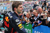 GP UNGHERIA, Gara winner Max Verstappen (NLD) Red Bull Racing celebrates in parc ferme.
31.07.2022. Formula 1 World Championship, Rd 13, Hungarian Grand Prix, Budapest, Hungary, Gara Day.
- www.xpbimages.com, EMail: requests@xpbimages.com © Copyright: Bearne / XPB Images