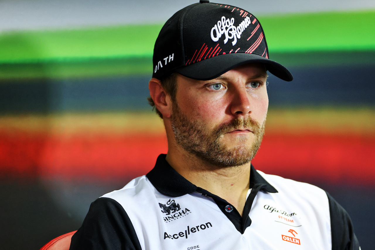 GP UNGHERIA, Valtteri Bottas (FIN) Alfa Romeo F1 Team in the FIA Press Conference.
28.07.2022. Formula 1 World Championship, Rd 13, Hungarian Grand Prix, Budapest, Hungary, Preparation Day.
- www.xpbimages.com, EMail: requests@xpbimages.com © Copyright: Charniaux / XPB Images