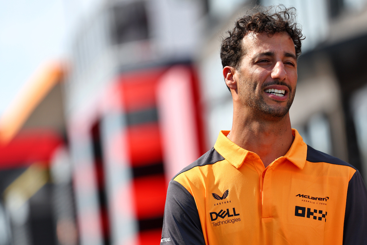 GP UNGHERIA, Daniel Ricciardo (AUS) McLaren.
28.07.2022. Formula 1 World Championship, Rd 13, Hungarian Grand Prix, Budapest, Hungary, Preparation Day.
- www.xpbimages.com, EMail: requests@xpbimages.com © Copyright: Batchelor / XPB Images