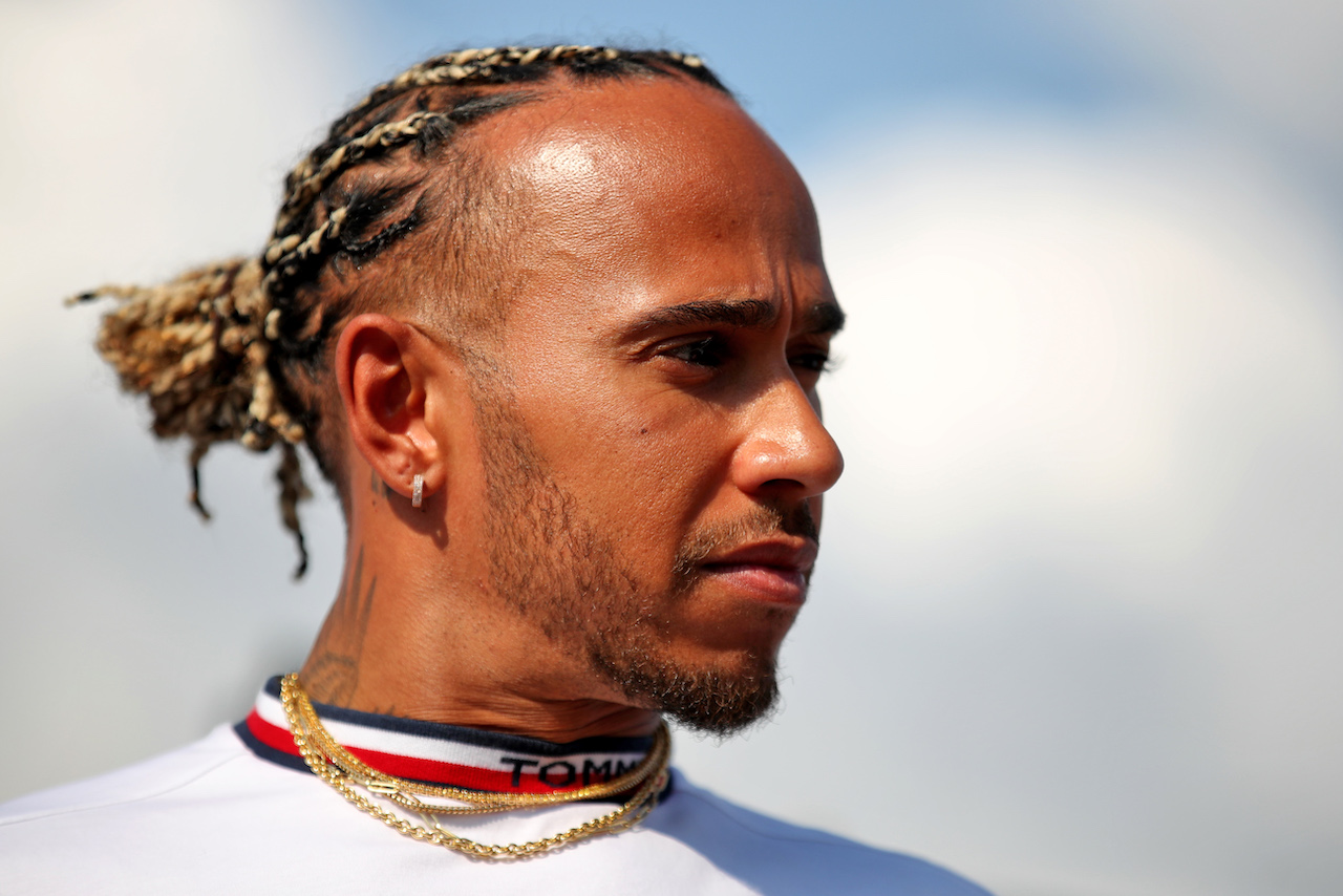 GP UNGHERIA, Lewis Hamilton (GBR) Mercedes AMG F1.
28.07.2022. Formula 1 World Championship, Rd 13, Hungarian Grand Prix, Budapest, Hungary, Preparation Day.
 - www.xpbimages.com, EMail: requests@xpbimages.com © Copyright: Coates / XPB Images