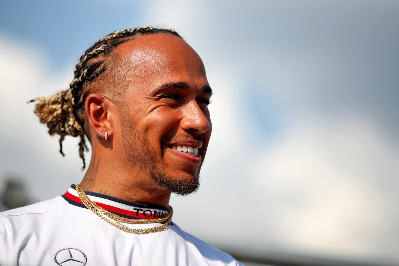 GP UNGHERIA, Lewis Hamilton (GBR) Mercedes AMG F1.
28.07.2022. Formula 1 World Championship, Rd 13, Hungarian Grand Prix, Budapest, Hungary, Preparation Day.
 - www.xpbimages.com, EMail: requests@xpbimages.com © Copyright: Coates / XPB Images
