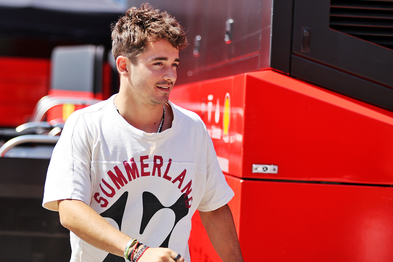 GP UNGHERIA, Charles Leclerc (MON) Ferrari.
28.07.2022. Formula 1 World Championship, Rd 13, Hungarian Grand Prix, Budapest, Hungary, Preparation Day.
- www.xpbimages.com, EMail: requests@xpbimages.com © Copyright: Moy / XPB Images