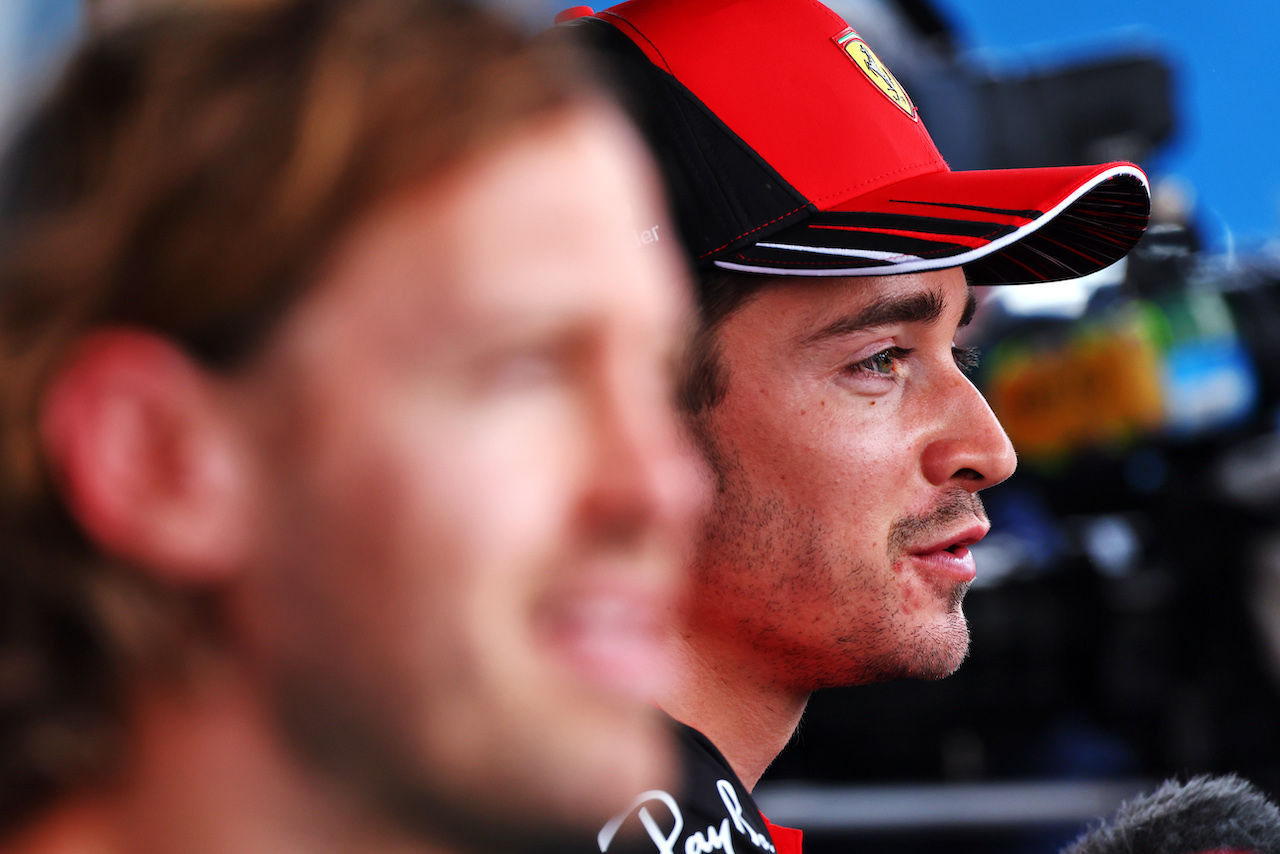 GP UNGHERIA, Charles Leclerc (MON) Ferrari.
28.07.2022. Formula 1 World Championship, Rd 13, Hungarian Grand Prix, Budapest, Hungary, Preparation Day.
- www.xpbimages.com, EMail: requests@xpbimages.com © Copyright: Batchelor / XPB Images