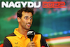 GP UNGHERIA, Daniel Ricciardo (AUS) McLaren in the FIA Press Conference.
28.07.2022. Formula 1 World Championship, Rd 13, Hungarian Grand Prix, Budapest, Hungary, Preparation Day.
- www.xpbimages.com, EMail: requests@xpbimages.com © Copyright: Charniaux / XPB Images