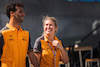 GP UNGHERIA, (L to R): Daniel Ricciardo (AUS) McLaren with Sophie Ogg (GBR) McLaren Communications Director.
28.07.2022. Formula 1 World Championship, Rd 13, Hungarian Grand Prix, Budapest, Hungary, Preparation Day.
- www.xpbimages.com, EMail: requests@xpbimages.com © Copyright: Bearne / XPB Images