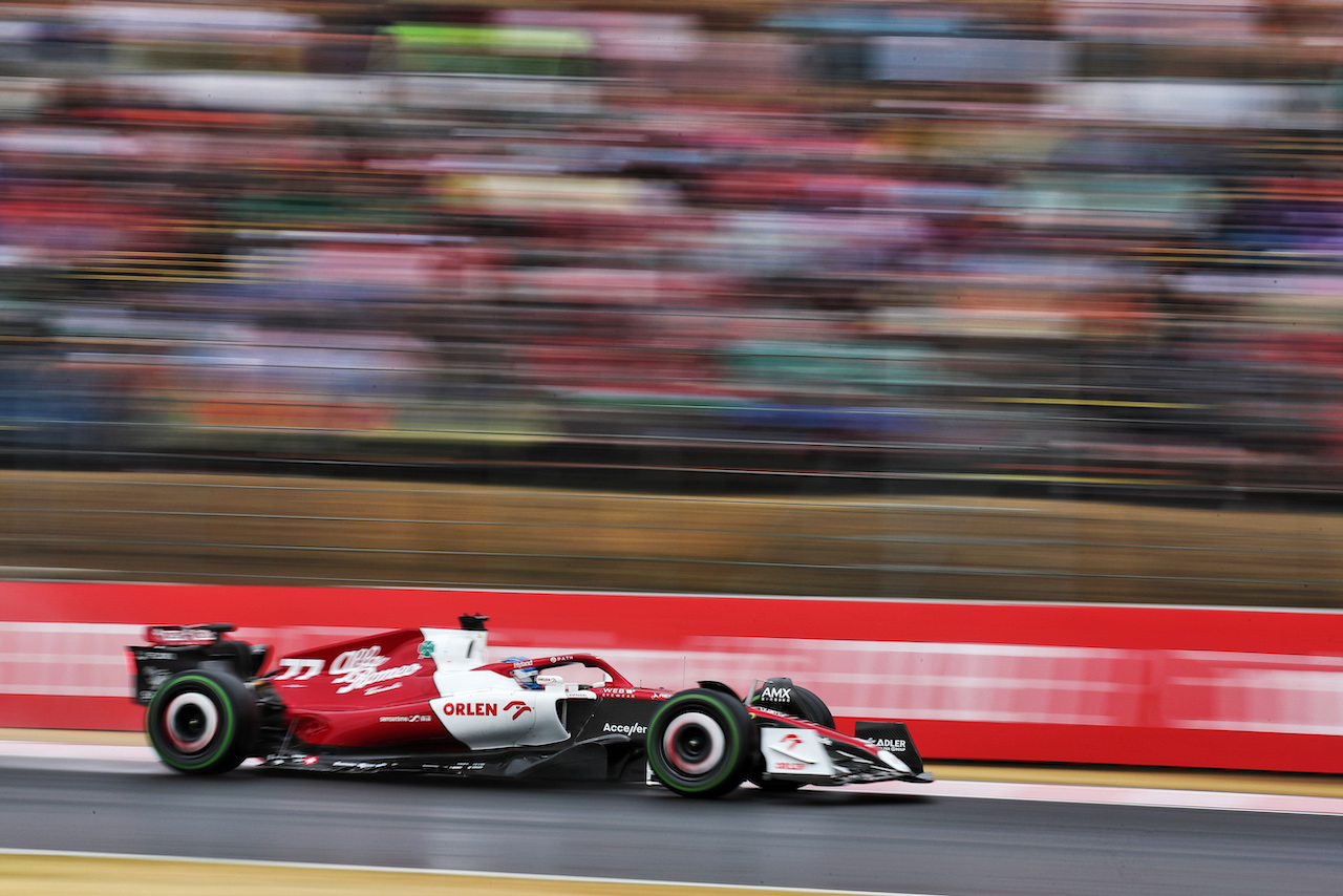 GP UNGHERIA, Valtteri Bottas (FIN) Alfa Romeo F1 Team C42.
30.07.2022. Formula 1 World Championship, Rd 13, Hungarian Grand Prix, Budapest, Hungary, Qualifiche Day.
 - www.xpbimages.com, EMail: requests@xpbimages.com © Copyright: Coates / XPB Images