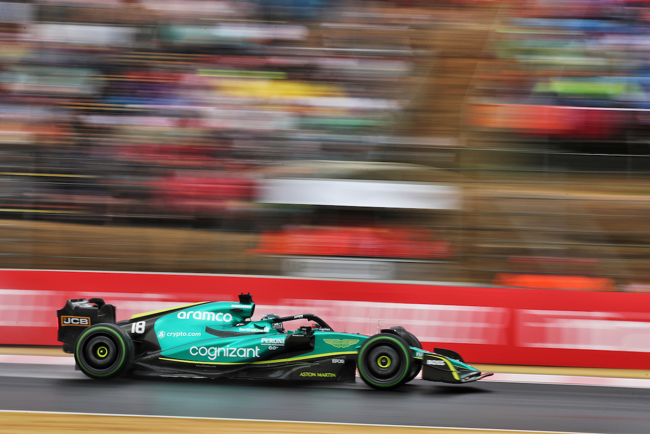 GP UNGHERIA, Lance Stroll (CDN) Aston Martin F1 Team AMR22.
30.07.2022. Formula 1 World Championship, Rd 13, Hungarian Grand Prix, Budapest, Hungary, Qualifiche Day.
 - www.xpbimages.com, EMail: requests@xpbimages.com © Copyright: Coates / XPB Images