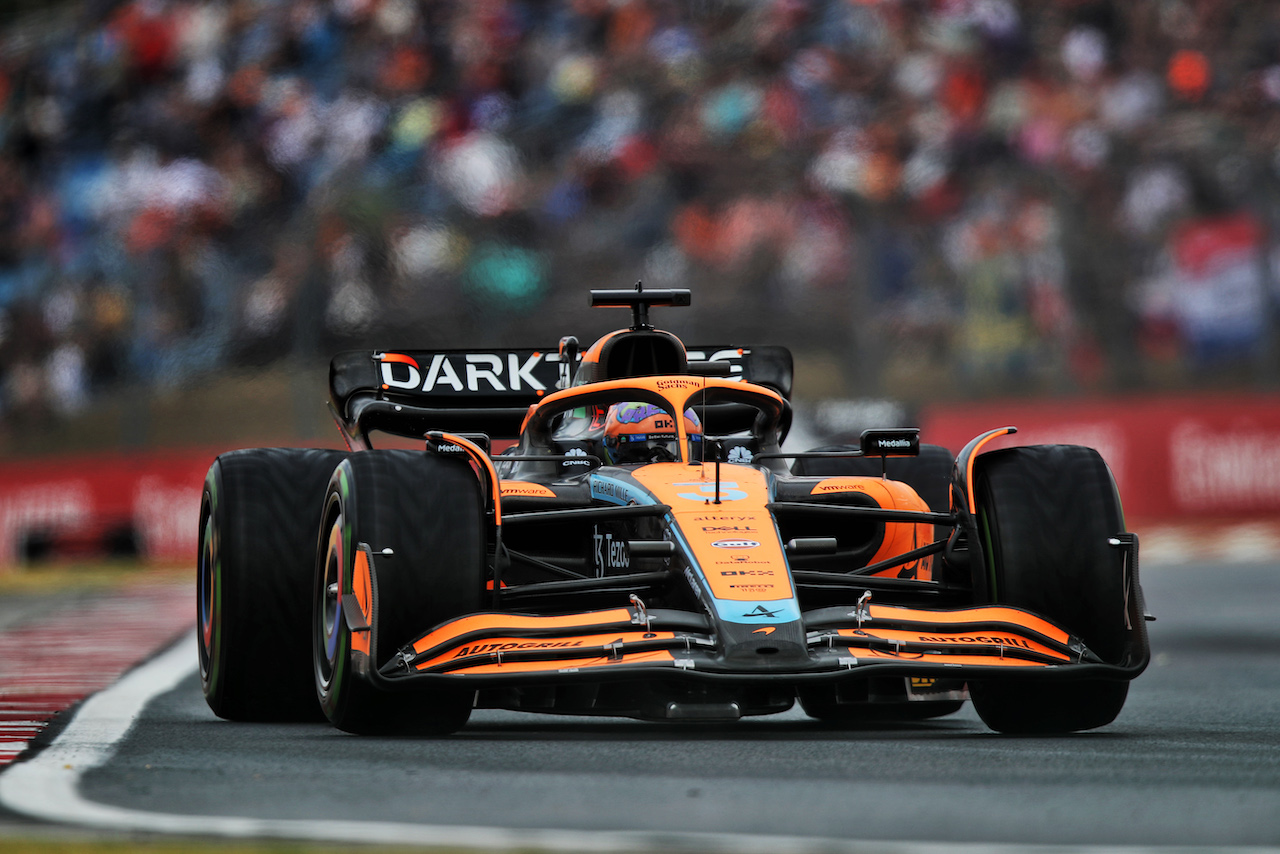 GP UNGHERIA, Daniel Ricciardo (AUS) McLaren MCL36.
30.07.2022. Formula 1 World Championship, Rd 13, Hungarian Grand Prix, Budapest, Hungary, Qualifiche Day.
 - www.xpbimages.com, EMail: requests@xpbimages.com © Copyright: Coates / XPB Images