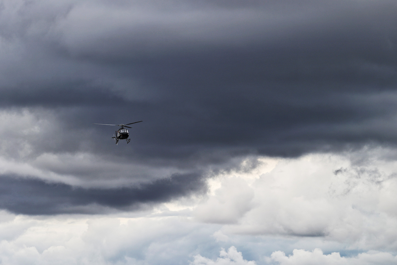 GP UNGHERIA, Circuit Atmosfera - a helicopter.
30.07.2022. Formula 1 World Championship, Rd 13, Hungarian Grand Prix, Budapest, Hungary, Qualifiche Day.
- www.xpbimages.com, EMail: requests@xpbimages.com © Copyright: Moy / XPB Images