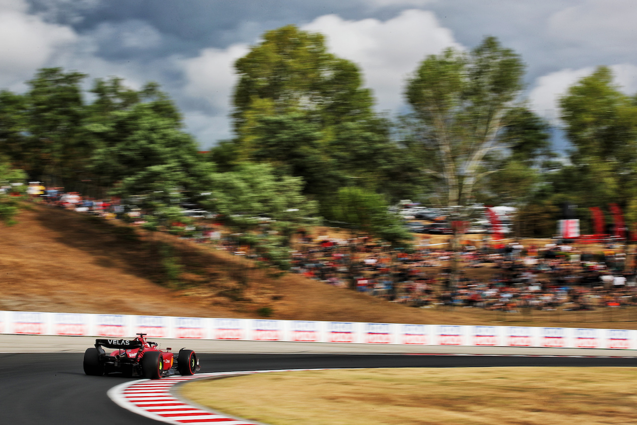 GP UNGHERIA, Charles Leclerc (MON) Ferrari F1-75.
30.07.2022. Formula 1 World Championship, Rd 13, Hungarian Grand Prix, Budapest, Hungary, Qualifiche Day.
 - www.xpbimages.com, EMail: requests@xpbimages.com © Copyright: Coates / XPB Images