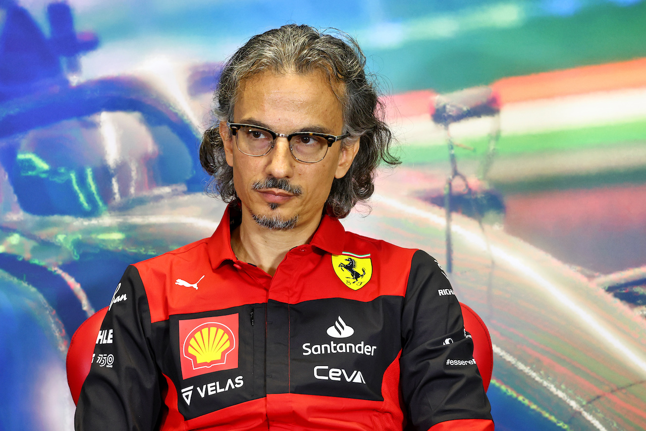 GP UNGHERIA, Laurent Mekies (FRA) Ferrari Sporting Director in the FIA Press Conference.
30.07.2022. Formula 1 World Championship, Rd 13, Hungarian Grand Prix, Budapest, Hungary, Qualifiche Day.
- www.xpbimages.com, EMail: requests@xpbimages.com © Copyright: Charniaux / XPB Images