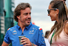 GP UNGHERIA, (L to R): Fernando Alonso (ESP) Alpine F1 Team with Domenica Andrea Schlager (AUT) Journalist.
30.07.2022. Formula 1 World Championship, Rd 13, Hungarian Grand Prix, Budapest, Hungary, Qualifiche Day.
 - www.xpbimages.com, EMail: requests@xpbimages.com © Copyright: Coates / XPB Images