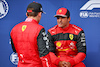 GP UNGHERIA, (L to R): Charles Leclerc (MON) Ferrari in qualifying parc ferme with team mate Carlos Sainz Jr (ESP) Ferrari.
30.07.2022. Formula 1 World Championship, Rd 13, Hungarian Grand Prix, Budapest, Hungary, Qualifiche Day.
- www.xpbimages.com, EMail: requests@xpbimages.com © Copyright: Batchelor / XPB Images