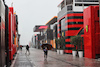 GP UNGHERIA, Circuit Atmosfera - rain falls in the paddock.
30.07.2022. Formula 1 World Championship, Rd 13, Hungarian Grand Prix, Budapest, Hungary, Qualifiche Day.
- www.xpbimages.com, EMail: requests@xpbimages.com © Copyright: Moy / XPB Images