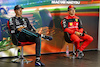 GP UNGHERIA, (L to R): George Russell (GBR) Mercedes AMG F1 e Charles Leclerc (MON) Ferrari in the post qualifying FIA Press Conference.
30.07.2022. Formula 1 World Championship, Rd 13, Hungarian Grand Prix, Budapest, Hungary, Qualifiche Day.
- www.xpbimages.com, EMail: requests@xpbimages.com © Copyright: Batchelor / XPB Images