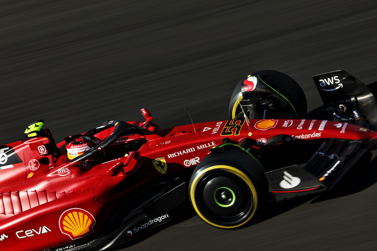 GP UNGHERIA, Carlos Sainz Jr (ESP) Ferrari F1-75.
29.07.2022. Formula 1 World Championship, Rd 13, Hungarian Grand Prix, Budapest, Hungary, Practice Day.
- www.xpbimages.com, EMail: requests@xpbimages.com © Copyright: Bearne / XPB Images
