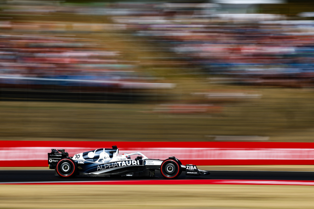 GP UNGHERIA, Pierre Gasly (FRA), AlphaTauri F1 
29.07.2022. Formula 1 World Championship, Rd 13, Hungarian Grand Prix, Budapest, Hungary, Practice Day.
- www.xpbimages.com, EMail: requests@xpbimages.com © Copyright: Charniaux / XPB Images