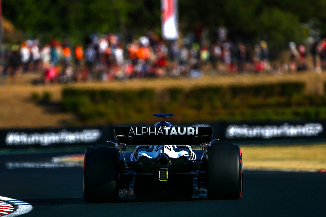 GP UNGHERIA, Pierre Gasly (FRA), AlphaTauri F1 
29.07.2022. Formula 1 World Championship, Rd 13, Hungarian Grand Prix, Budapest, Hungary, Practice Day.
- www.xpbimages.com, EMail: requests@xpbimages.com ¬© Copyright: Charniaux / XPB Images