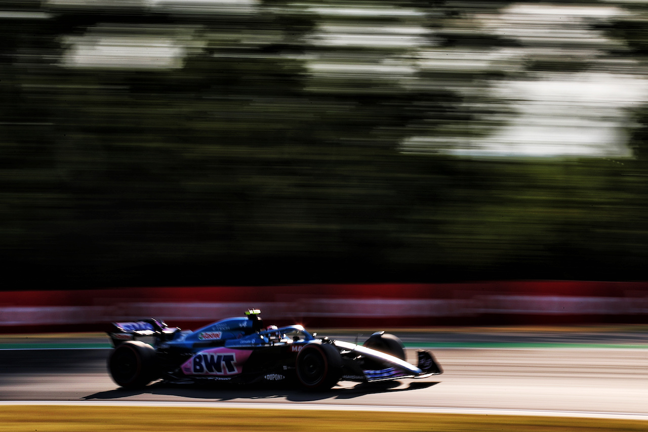 GP UNGHERIA, Esteban Ocon (FRA) Alpine F1 Team A522.
29.07.2022. Formula 1 World Championship, Rd 13, Hungarian Grand Prix, Budapest, Hungary, Practice Day.
 - www.xpbimages.com, EMail: requests@xpbimages.com © Copyright: Coates / XPB Images