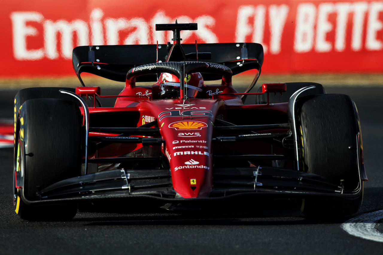 GP UNGHERIA, Charles Leclerc (MON) Ferrari F1-75.
29.07.2022. Formula 1 World Championship, Rd 13, Hungarian Grand Prix, Budapest, Hungary, Practice Day.
 - www.xpbimages.com, EMail: requests@xpbimages.com © Copyright: Coates / XPB Images