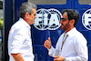 GP UNGHERIA, (L to R): Guenther Steiner (ITA) Haas F1 Team Prinicipal with Mohammed Bin Sulayem (UAE) FIA President.
29.07.2022. Formula 1 World Championship, Rd 13, Hungarian Grand Prix, Budapest, Hungary, Practice Day.
- www.xpbimages.com, EMail: requests@xpbimages.com © Copyright: Batchelor / XPB Images
