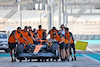 TEST ABU DHABI, McLaren MCL36 of Oscar Piastri (AUS) McLaren pushed down the pit lane by meccanici.
21.11.2022. Formula 1 Testing, Yas Marina Circuit, Abu Dhabi, Monday.
- www.xpbimages.com, EMail: requests@xpbimages.com © Copyright: Charniaux / XPB Images