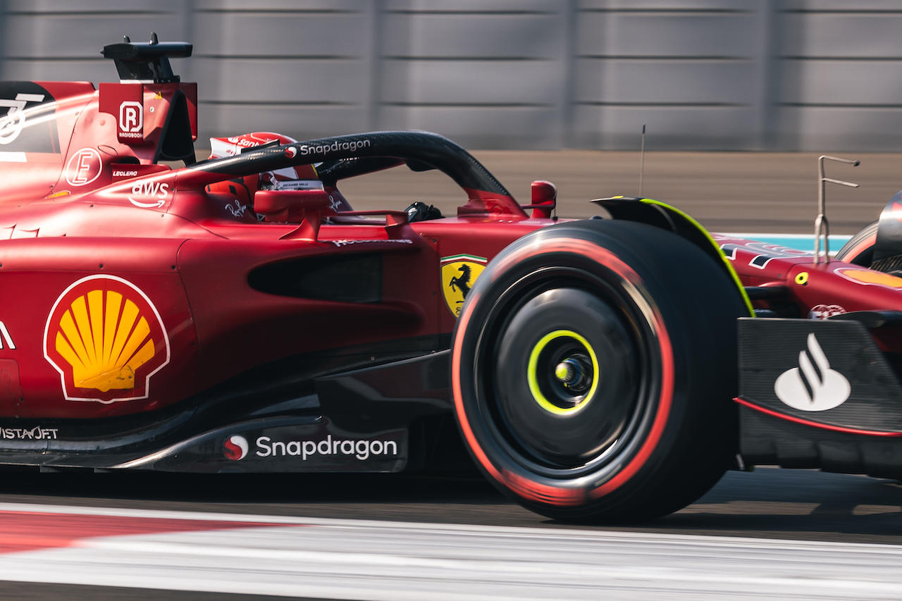 TEST ABU DHABI, Charles Leclerc (MON) Ferrari F1-75.
22.11.2022. Formula 1 Testing, Yas Marina Circuit, Abu Dhabi, Tuesday.
- www.xpbimages.com, EMail: requests@xpbimages.com © Copyright: Bearne / XPB Images