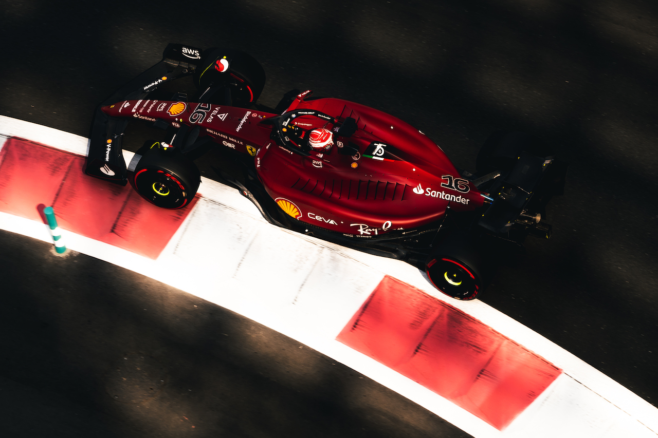 TEST ABU DHABI, Charles Leclerc (MON) Ferrari F1-75.
22.11.2022. Formula 1 Testing, Yas Marina Circuit, Abu Dhabi, Tuesday.
- www.xpbimages.com, EMail: requests@xpbimages.com © Copyright: Bearne / XPB Images