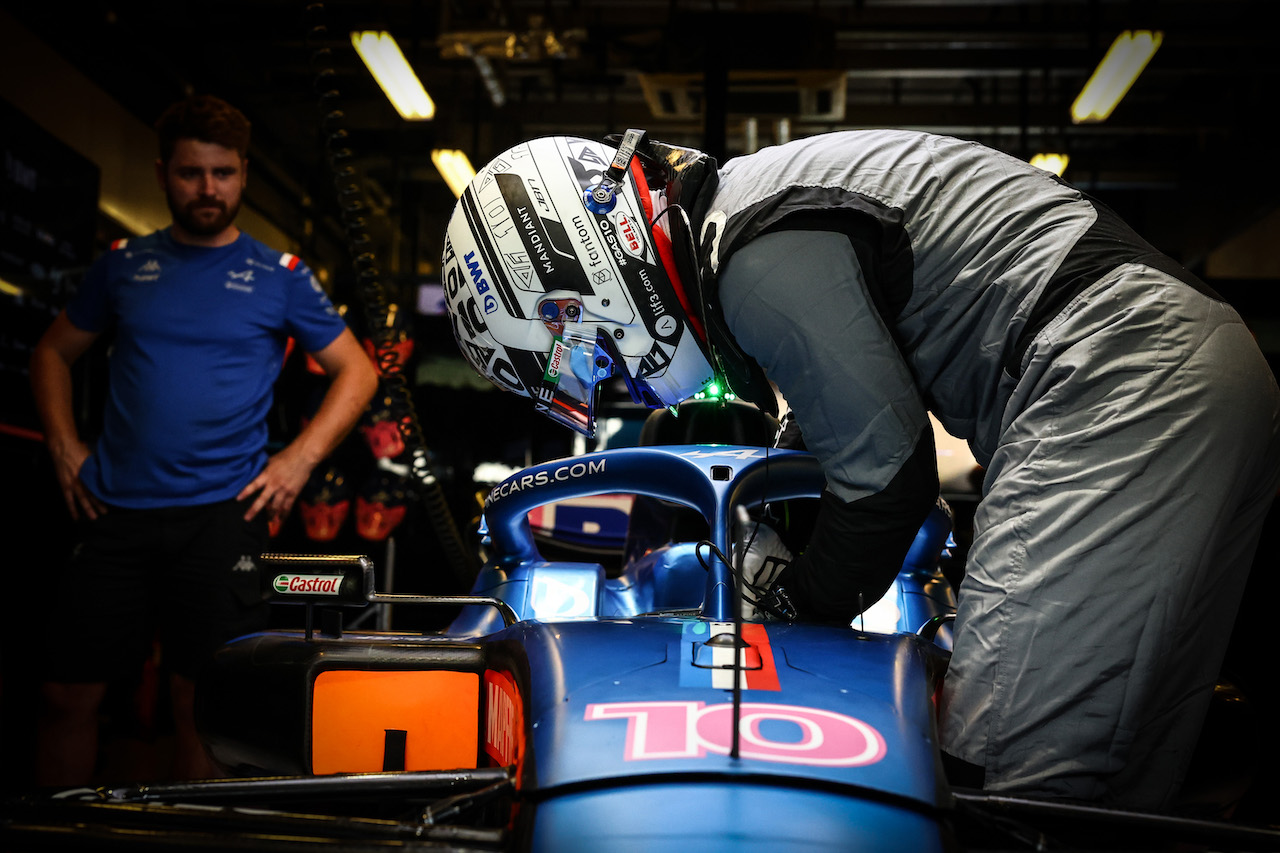 TEST ABU DHABI, Pierre Gasly (FRA), Alpine F1 Team 
21.11.2022. Formula 1 Testing, Yas Marina Circuit, Abu Dhabi, Monday.
- www.xpbimages.com, EMail: requests@xpbimages.com © Copyright: Charniaux / XPB Images