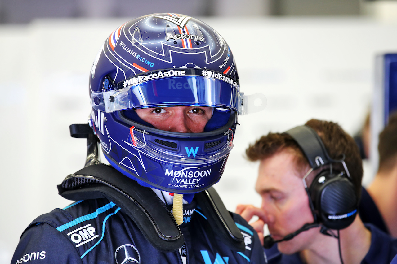TEST BAHRAIN, Alexander Albon (THA) Williams Racing.
10.03.2022. Formula 1 Testing, Sakhir, Bahrain, Day One.
 - www.xpbimages.com, EMail: requests@xpbimages.com © Copyright: Coates / XPB Images