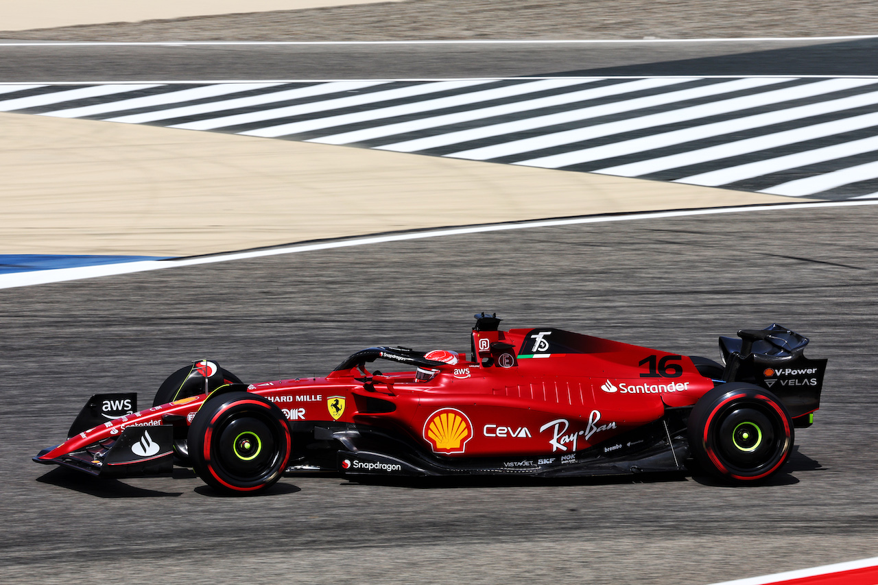 TEST BAHRAIN, Charles Leclerc (MON) Ferrari F1-75.
10.03.2022. Formula 1 Testing, Sakhir, Bahrain, Day One.
- www.xpbimages.com, EMail: requests@xpbimages.com © Copyright: Batchelor / XPB Images