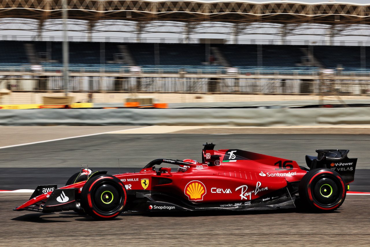 TEST BAHRAIN, Charles Leclerc (MON) Ferrari F1-75.
10.03.2022. Formula 1 Testing, Sakhir, Bahrain, Day One.
- www.xpbimages.com, EMail: requests@xpbimages.com © Copyright: Batchelor / XPB Images
