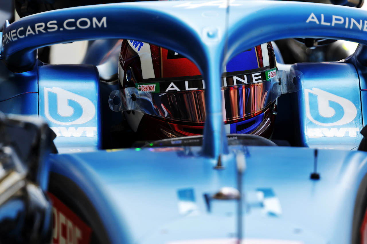 TEST BAHRAIN, Esteban Ocon (FRA) Alpine F1 Team A522.
10.03.2022. Formula 1 Testing, Sakhir, Bahrain, Day One.
- www.xpbimages.com, EMail: requests@xpbimages.com © Copyright: Bearne / XPB Images