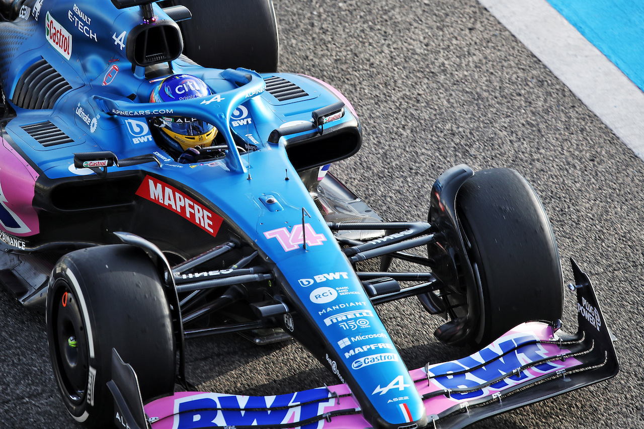 TEST BAHRAIN, Fernando Alonso (ESP) Alpine F1 Team A522.
10.03.2022. Formula 1 Testing, Sakhir, Bahrain, Day One.
 - www.xpbimages.com, EMail: requests@xpbimages.com © Copyright: Coates / XPB Images