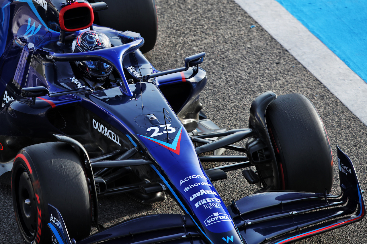 TEST BAHRAIN, Alexander Albon (THA) Williams Racing FW44.
10.03.2022. Formula 1 Testing, Sakhir, Bahrain, Day One.
 - www.xpbimages.com, EMail: requests@xpbimages.com © Copyright: Coates / XPB Images