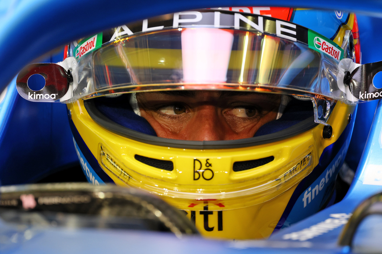 TEST BAHRAIN, Fernando Alonso (ESP) Alpine F1 Team A522.
10.03.2022. Formula 1 Testing, Sakhir, Bahrain, Day One.
- www.xpbimages.com, EMail: requests@xpbimages.com © Copyright: Batchelor / XPB Images