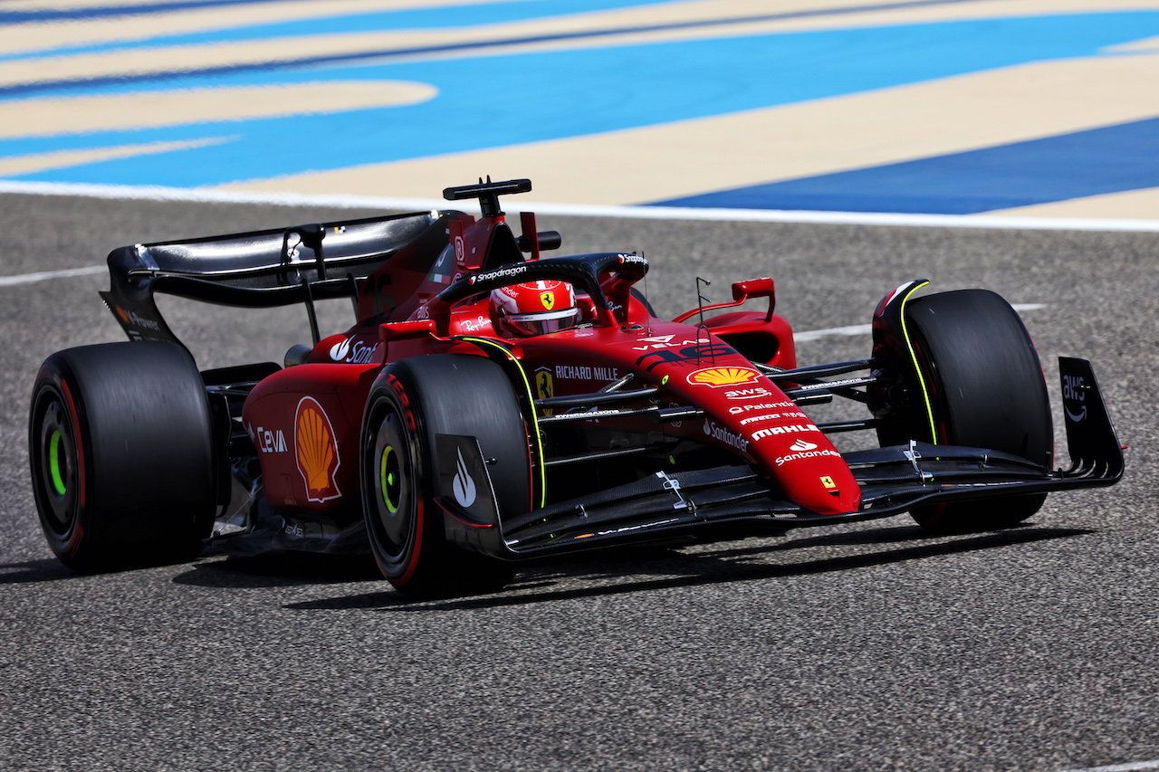 TEST BAHRAIN, Charles Leclerc (MON) Ferrari F1-75.
10.03.2022. Formula 1 Testing, Sakhir, Bahrain, Day One.
- www.xpbimages.com, EMail: requests@xpbimages.com © Copyright: Batchelor / XPB Images