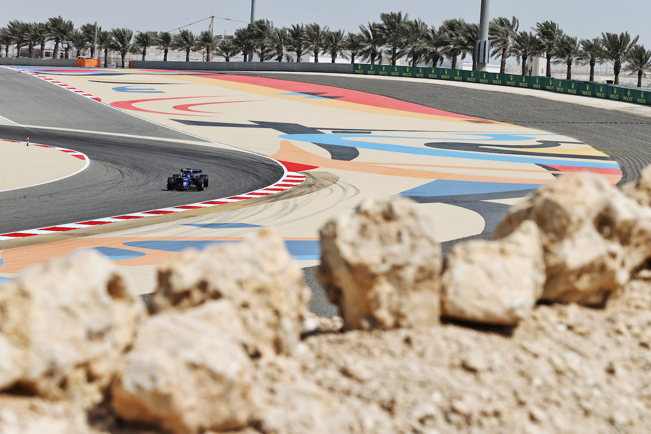 TEST BAHRAIN, Alexander Albon (THA) Williams Racing FW44.
10.03.2022. Formula 1 Testing, Sakhir, Bahrain, Day One.
- www.xpbimages.com, EMail: requests@xpbimages.com © Copyright: Moy / XPB Images