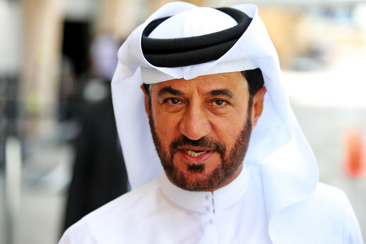 TEST BAHRAIN, Mohammed Bin Sulayem (UAE) FIA President.
10.03.2022. Formula 1 Testing, Sakhir, Bahrain, Day One.
 - www.xpbimages.com, EMail: requests@xpbimages.com © Copyright: Coates / XPB Images