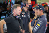 TEST BAHRAIN, (L to R): Christian Horner (GBR) Red Bull Racing Team Principal with Sergio Perez (MEX) Red Bull Racing.
10.03.2022. Formula 1 Testing, Sakhir, Bahrain, Day One.
 - www.xpbimages.com, EMail: requests@xpbimages.com © Copyright: Coates / XPB Images