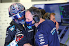 TEST BAHRAIN, Alexander Albon (THA) Williams Racing with James Urwin (GBR) Williams Racing Gara Engineer.
10.03.2022. Formula 1 Testing, Sakhir, Bahrain, Day One.
 - www.xpbimages.com, EMail: requests@xpbimages.com © Copyright: Coates / XPB Images