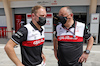 TEST BAHRAIN, (L to R): Valtteri Bottas (FIN) Mercedes AMG F1 with Frederic Vasseur (FRA) Alfa Romeo F1 Team Team Principal.
10.03.2022. Formula 1 Testing, Sakhir, Bahrain, Day One.
- www.xpbimages.com, EMail: requests@xpbimages.com © Copyright: Bearne / XPB Images