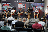 TEST BAHRAIN, (L to R): Nicholas Latifi (CDN) Williams Racing; Yuki Tsunoda (JPN) AlphaTauri; Max Verstappen (NLD) Red Bull Racing; George Russell (GBR) Mercedes AMG F1; e Guanyu Zhou (CHN) Alfa Romeo F1 Team, in the FIA Press Conference.
10.03.2022. Formula 1 Testing, Sakhir, Bahrain, Day One.
- www.xpbimages.com, EMail: requests@xpbimages.com © Copyright: Bearne / XPB Images