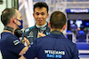 TEST BAHRAIN, Alexander Albon (THA) Williams Racing with James Urwin (GBR) Williams Racing Gara Engineer.
10.03.2022. Formula 1 Testing, Sakhir, Bahrain, Day One.
- www.xpbimages.com, EMail: requests@xpbimages.com © Copyright: Batchelor / XPB Images