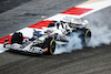 TEST BAHRAIN, Pierre Gasly (FRA) AlphaTauri AT03 locks up under braking.
10.03.2022. Formula 1 Testing, Sakhir, Bahrain, Day One.
 - www.xpbimages.com, EMail: requests@xpbimages.com © Copyright: Coates / XPB Images