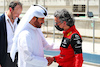 TEST BAHRAIN, (L to R): Mohammed Bin Sulayem (UAE) FIA President with Laurent Mekies (FRA) Ferrari Sporting Director.
10.03.2022. Formula 1 Testing, Sakhir, Bahrain, Day One.
 - www.xpbimages.com, EMail: requests@xpbimages.com © Copyright: Coates / XPB Images