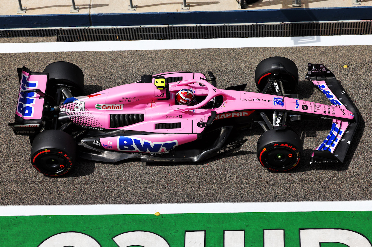 TEST BAHRAIN, Esteban Ocon (FRA) Alpine F1 Team A522.
11.03.2022. Formula 1 Testing, Sakhir, Bahrain, Day Two.
- www.xpbimages.com, EMail: requests@xpbimages.com © Copyright: Batchelor / XPB Images